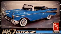 ’57 Chevy Bel Air AMT 1:25 NEW-OPEN BOX-FACTORY SEALED PARTS *US Seller*