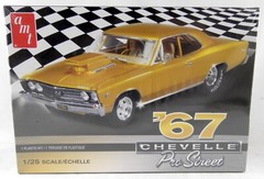 1:25 Scale 1967 Chevrolet Chevelle Pro Street Plastic Model Kit – AMT #876M/12