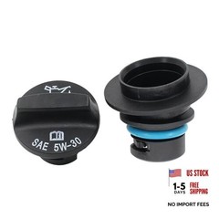 Engine Oil Filler Tube and Cap Cover Set for Buick Lacrosse Regal Verano for