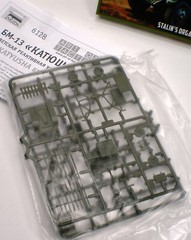 1/100 (15mm) Scale WWII Russian Rocket Launcher, Katyusha, Zvezda, NIB