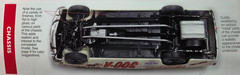 HIGHLY DETAILED CHASSIS,FRAME,SUSPENSION,EXHAUST MOBIUS 300B 1956 CHRYSLER 300B