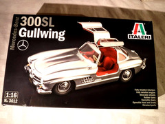 1/16 Italeri Mercedes Benz 300SL Gullwing Coupe # 3612 Sealed Kit