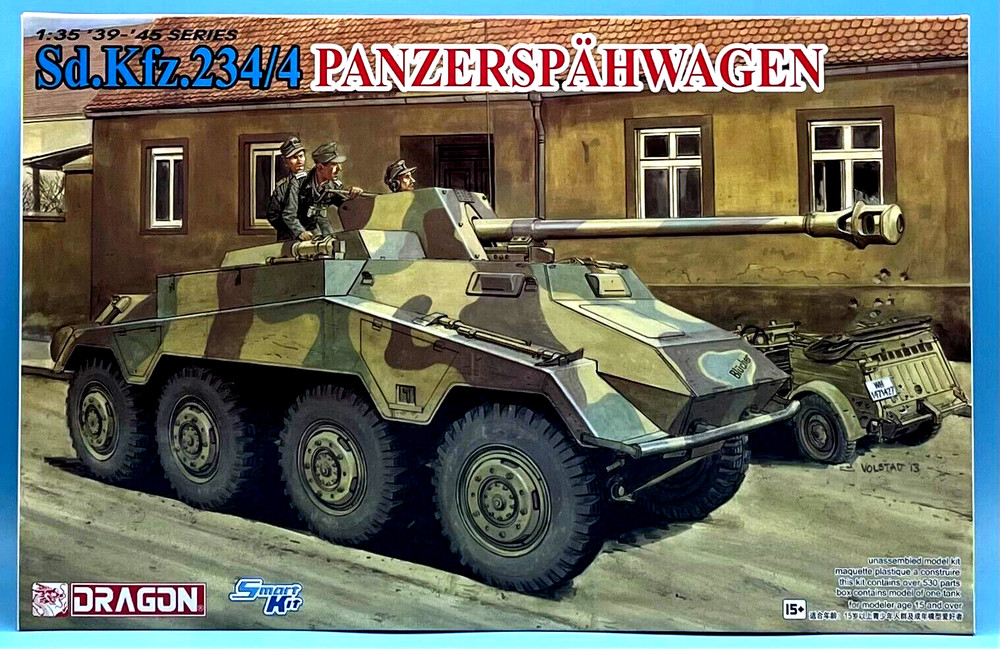 Dragon 1/35 6772 Sd.Kfz. 234/4 Panzerspähwagen ’39-’45 Series Premium Edition