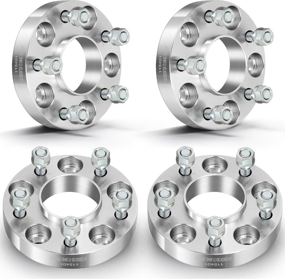 ECCPP 4PCS 25mm 1″ 5x120mm Hubcentric Wheel Spacers 5 Lug 72.56 Fits for E38
