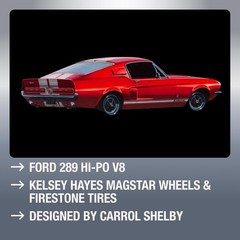 1:25 Scale 1967 Shelby GT-350 Model Kit