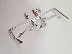 RC Cola & Beer Wagon RADIUS RODS HEADLIGHTS for Monogram Revell 1:24 Model Kit