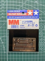 Tamiya 1/35 SCALE StuG Ⅲ PHOTO-ETCHED GRILLE SET Military Miniature Series 35199