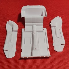 Interior Tub 1971 Ford Mustang Mach 1 1:25 scale model car part Revell