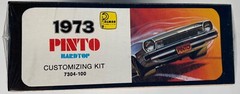 PALMER CIB 1973 FORD PINTO HARDTOP REPLICA MODEL KIT SEALED MUSCLE CAR RARE 