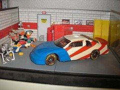 RARE Vintage 1/24 1/25 Nascar Dale Earnhardt Red White & Blue Chevy Monte Carlo