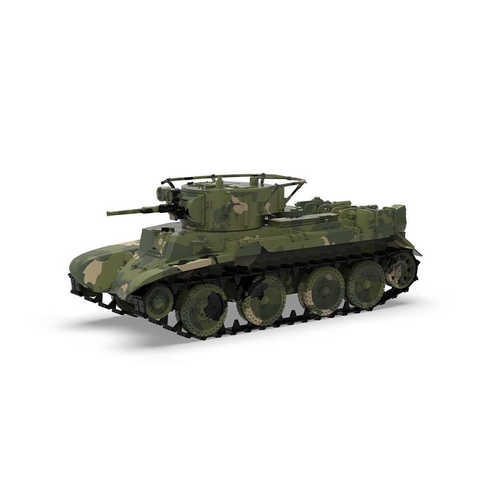 SSMODEL 72594 V1.5 1/72 Military Model Kit Soviet BT-7 Light Tank WoT WAR
