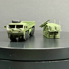 3D Printed 1/144 US 8×8 Military Command Vehicle Painted Finished Model