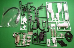 69 1969 Chevy Camaro Z28 1/12 302 Engine Headers Dual Carbs Cross Ram Intake