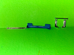 AMT / Ertl 1957 Ford Fairlane 500 Custom Grill Roll Pan Bumpers From Kit # 6584