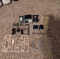 Lot Of 3 Vintage Revell Tri 5 Chevy 1/25 Scale Model Parts Kits