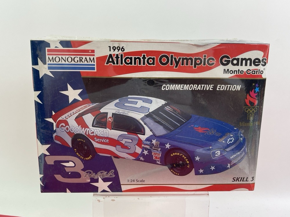Monogram 1996 Atlanta Olympic Games Monte Carlo Commemorative Ed 1/24 Sealed