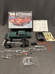 Monogram ’68 GTO Street Machine Model 1/24 Pontiac Started 2208 Goat Muscle Car