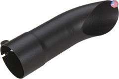 LCGP 2.5 Inch Inlet Turn Down Bolt On Exhaust Tip, Standard 2 1/2 Inch Inside