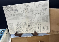 ESCI MOTORCYCLE BMW R / 75 W SIDECAR SCALE 1/9TH MODEL KIT BOX `86′ APEX SPIELWA