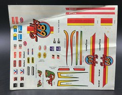 Vintage 1968 Shelby Mustang INSTRUCTIONS & DECALS ONLY 1977 AMT ERTL Kit #6541