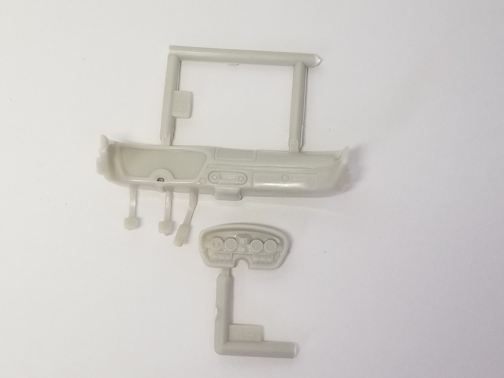1958 Edsel Pacer DASH BOARD / INSTRUMENT CLUSTER from AMT 1:25 Model Kit 58