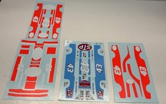 Salvino’s Decals 1:24-1:25 Scale #43 Richard Petty 4 Piece Lot New