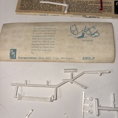 RARE ORIGINAL VINTAGE AMT 1965 CORVETTE STING-RAY CONV KIT 6915-150 Parts Only