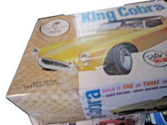 AMT 1/25 SCALE RETRO DELUXE ” SHELBY KING COBRA ” SMALL DENT ON COVER AMT793/12