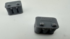 2 “red” top Optima batteries DETAILED