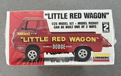 Lindberg Little Red Wagon Dodge Model Car Kit #72158 Factory Sealed 1:25 Scale