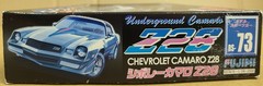 Fujimi Chevrolet Camaro Z28 Underground Camaro 1/24 RS-73 Plastic Model Kit