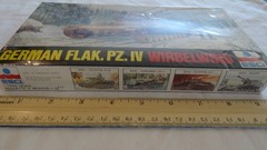 ESCI: 1/72 Flakpanzer IV “WIRBELWIND” Vintage New in Factory Sealed Box.