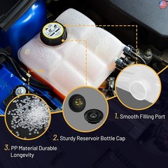 Coolant Expansion Reservoir Overflow Tank 603-216 Compatible with 2000-2007