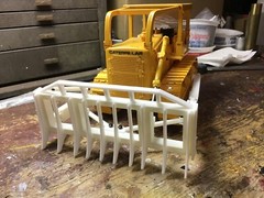 ROPS KIT FOR AMT 1/25 SCALE BULLDOZER MODEL