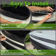 Rear Bumper Protector Guard Fits for Acura ADX 25-26 Audi Q5 SQ5 09-17 Ford Edge