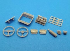SD-F01 1/24 Ford GT40 Mk.1 Additional Parts, Fujimi Compatible, 3D Printed