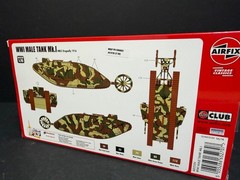 AIRFIX 1/76 WWI MALE TANK Mk.I model kit 2018 issue new/sealed (73)