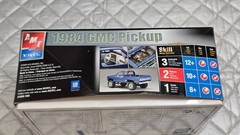 Vintage AMT ERTL 1984 GMC Square Body 1/25 Scale Model Kit – Open Box (2004)