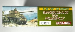 Lot: VTG Dragon #6121 1/35 Scale Sherman Vc Firefly w/RARE RB Model Metal Barrel