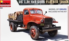 MINIART 38056 1/35 SCALE US 1,5t 4×4 G506 Flatbed Truck Model Kit