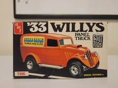 *Rare / Vintage* AMT Street Rods ’33 WILLYS Panel Truck (Empty) Box