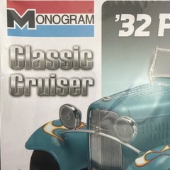 Monogram 1/24 1932💪🏼Ford Street💪🏼Rod Classic Cruiser⭐️Factory Sealed
