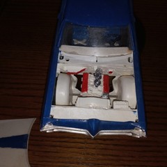 MPC 1967 PONTIAC BONNEVILLE HT ANNUAL 967 BUILT UP MODEL CAR