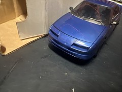 AMT/ERTL 1991 Geo Storm GSI Promo Model #6977 Cobalt Blue Metallic