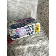 Vintage Unisex MPC Turbo Z-28 Camaro Model Kit 1/25 Blue