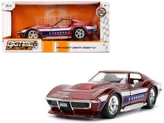 Jada 35488 1/24 1969 Chevrolet Corvette Stingray ZL1 Red Metallic