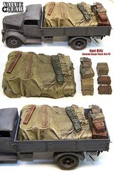 1/35 German Truck Load #3 Resin – Opel Blitz and Tamiya Cargo Truck – Value Gear