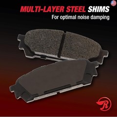 Raybestos R-Line Automotive Replacement Front Brake Pad Set for Select Acura,