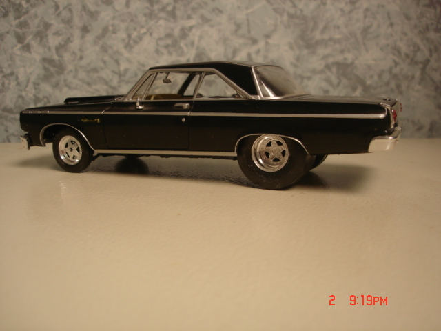 Polar Lights 1/25 65 Dodge Coronet Pro Street Floor Pan