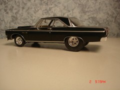 Polar Lights 1/25 65 Dodge Coronet Pro Street Floor Pan